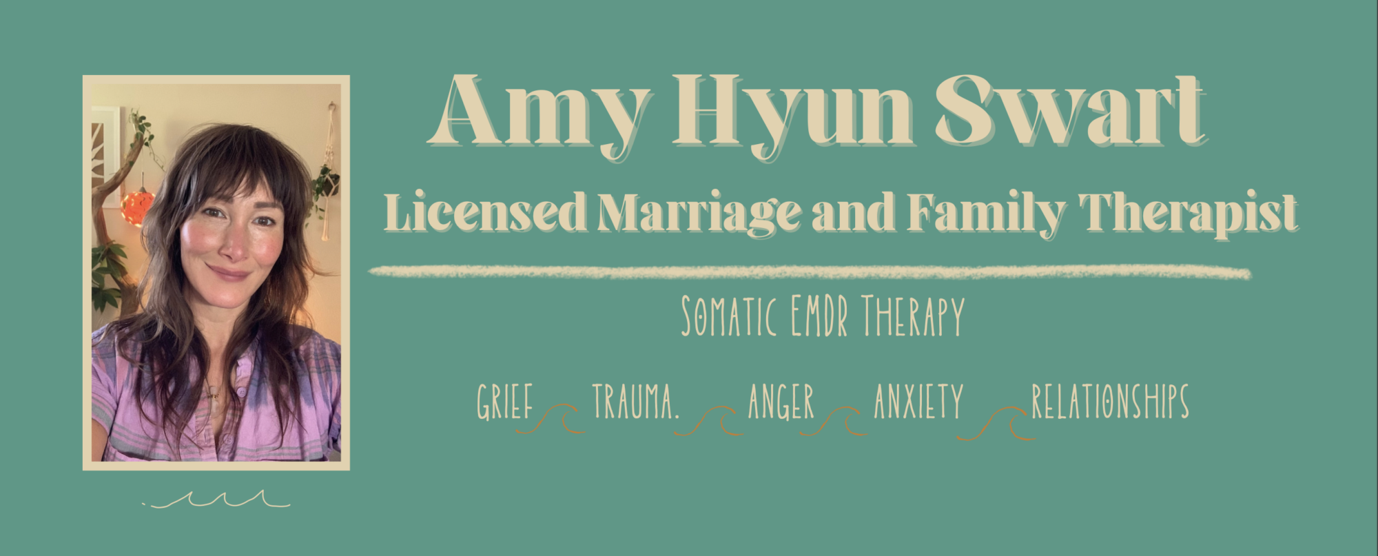 Amy Hyun Swart, LMFT, RYT